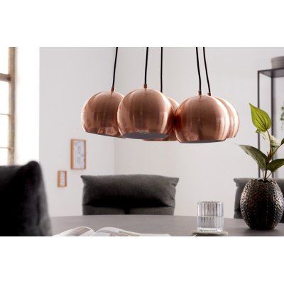 Lampa wisząca Pearl różowe złoto