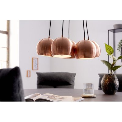 Lampa wisząca Pearl różowe złoto