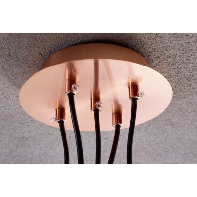 Lampa wisząca Pearl różowe złoto