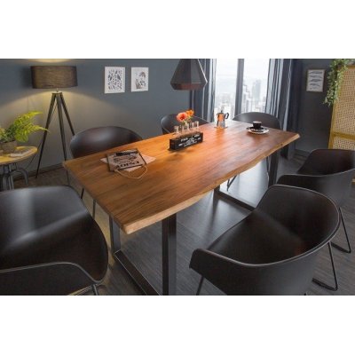 nowoczesny stół w stylu industrialnym długość 160 cm