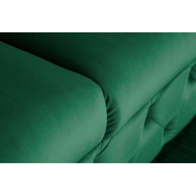 Sofa Barocco zielony aksamit 240