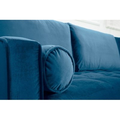 Narożnik Tokio ciemnoniebieski velvet