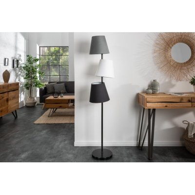 Lampa podłogowa Level z 3 kloszami
