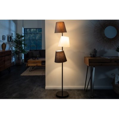 Lampa podłogowa Level z 3 kloszami