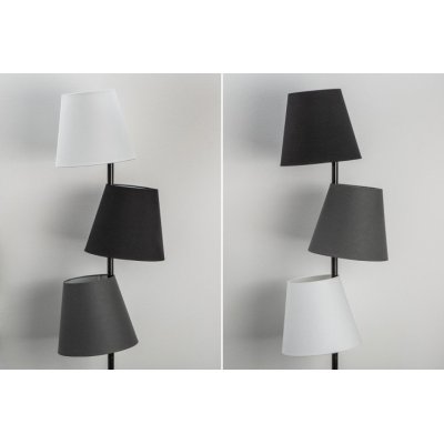 Lampa podłogowa Level z 3 kloszami