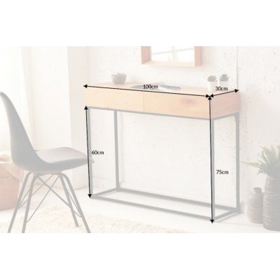 Konsola Lux 100 styl industrialny