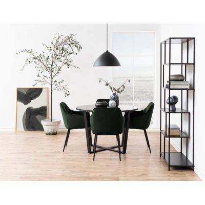 Krzesło Rosa Velvet butelkowa zieleń  