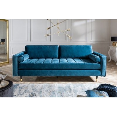 Sofa Tokio niebieska velvet 220