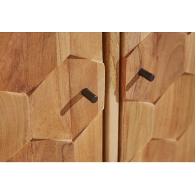 Witryna z litego drewna - designerska - Modo4u.pl