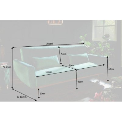 Ekskluzywna sofa z funkcją spania