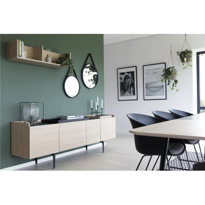 Komoda Accent dębowa szeroka 200cm