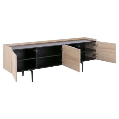 Komoda Accent dębowa szeroka 200cm