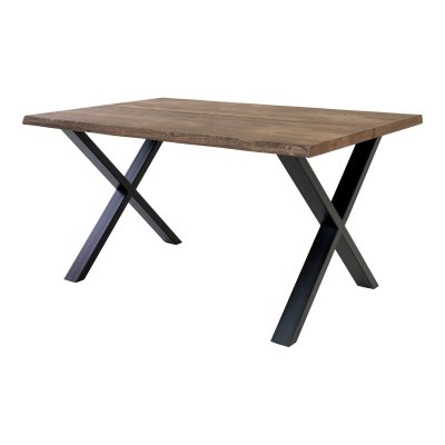 Ciemny stół dębowy 140x95 Amant