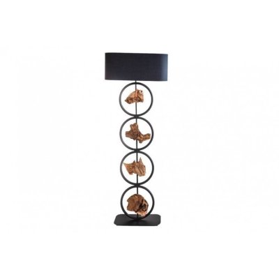 Elegancka lampa podłogowa styl retro