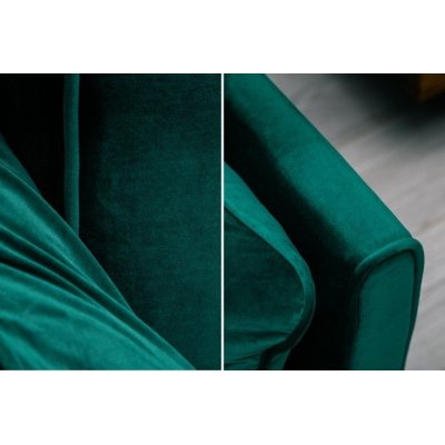 Welurowa sofa rozkładana do salonu