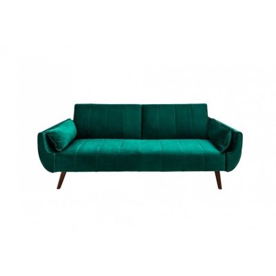 Welurowa sofa rozkładana do salonu