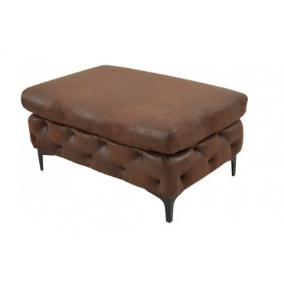 Funkcjonalny puf w stylu Chesterfield