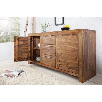 Masywna komoda z litego drewna 135