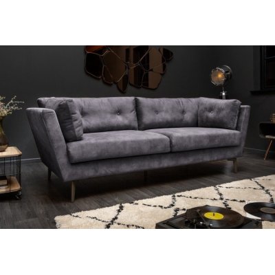 Elegancka szara sofa do salonu