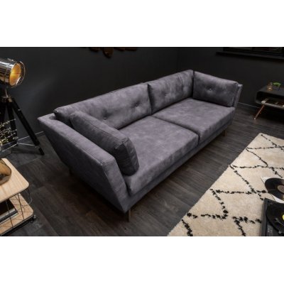 Elegancka szara sofa do salonu