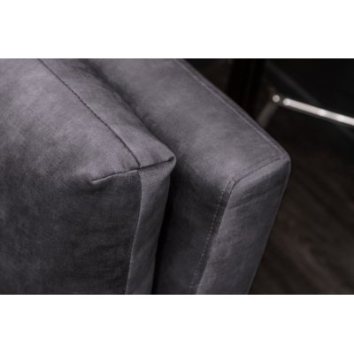 Elegancka szara sofa do salonu
