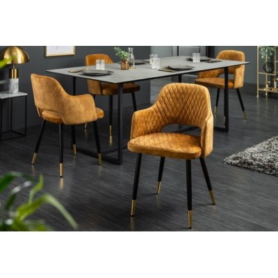 Designerskie krzesło z podłokietnikami