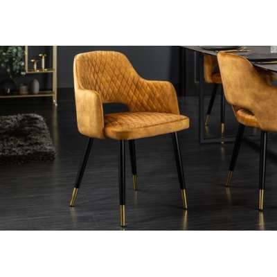 Designerskie krzesło z podłokietnikami
