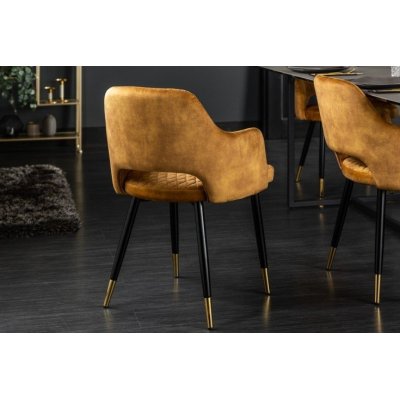Designerskie krzesło z podłokietnikami
