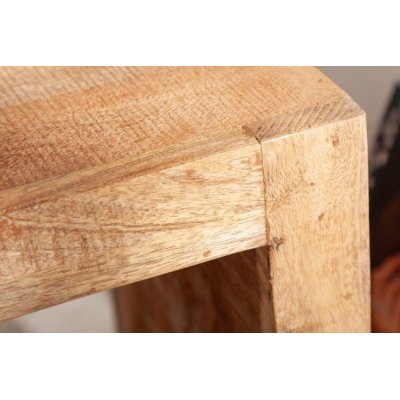 Designerski stolik drewniany
