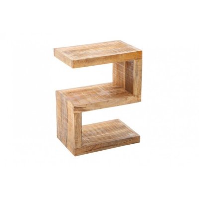 Designerski stolik drewniany