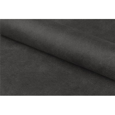 Krzesło Berta antracytowe z czarnymi nogami