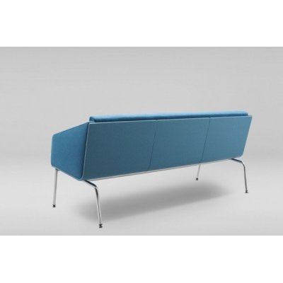 Sofa FIN 3 z podłokietnikami / metal