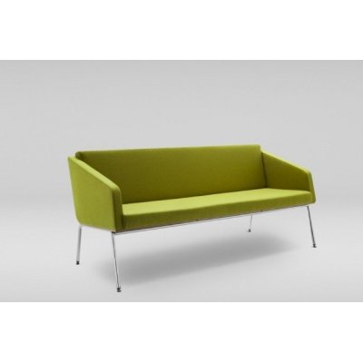 Sofa FIN 3 z podłokietnikami / metal
