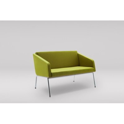 Sofa FIN 2 z podłokietnikami / metal