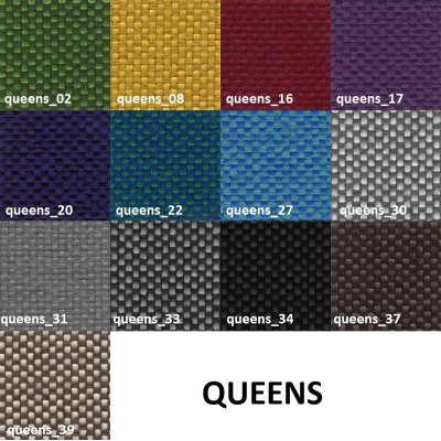 Sofa FIN 2 z podłokietnikami / metal