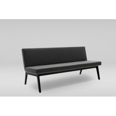 Sofa FIN 3 bez podłokietników / drewno