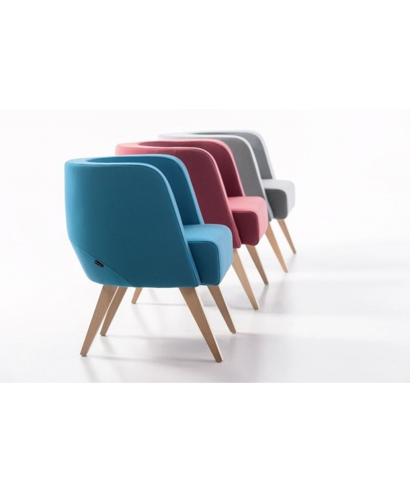 Fotel Neon S / drewno buk
