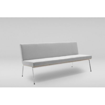 Sofa FIN 3 bez podłokietników / metal chrom