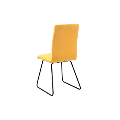 Krzesło Comfort Slim nogi sanki czarne