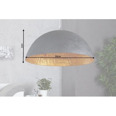 Elegancka lampa z włókna szklanego