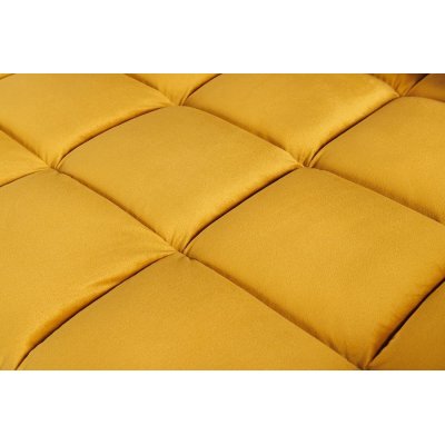 Sofa welurowa Tokio musztardowa 220