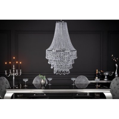 Lampa Brava XL wisząca z kryształkami