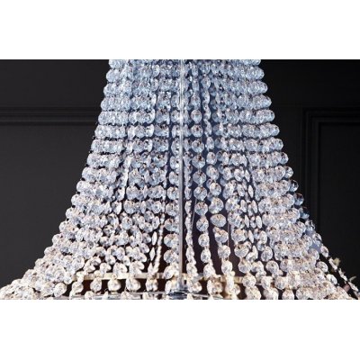 Lampa Brava XL wisząca z kryształkami