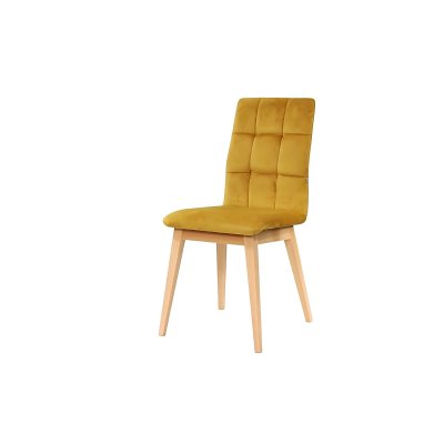 Wygodne krzesło Comfort Slim na drewnianej ramie