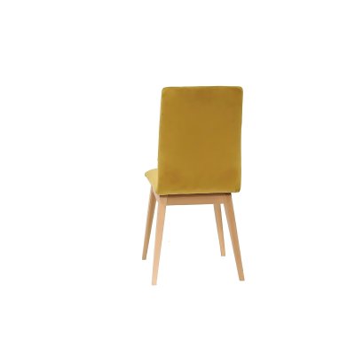 Wygodne krzesło Comfort Slim na drewnianej ramie