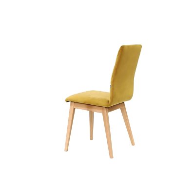 Wygodne krzesło Comfort Slim na drewnianej ramie
