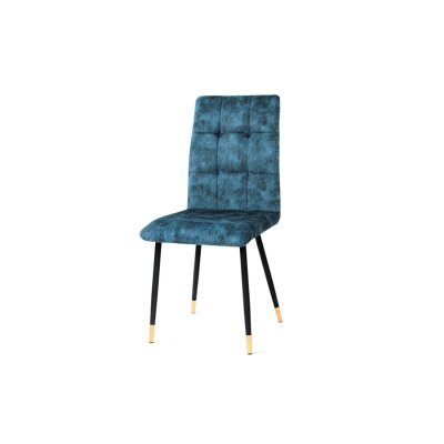 Krzesło Comfort slim nogi metal krzyżak złote