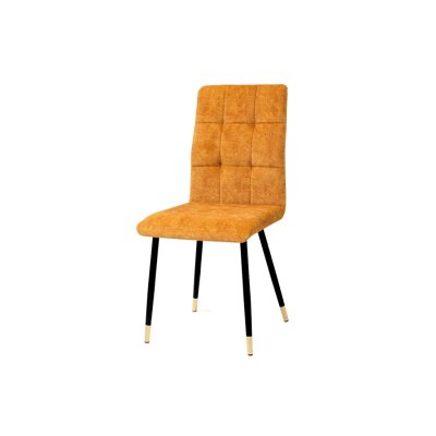 Krzesło Comfort slim nogi metal krzyżak złote