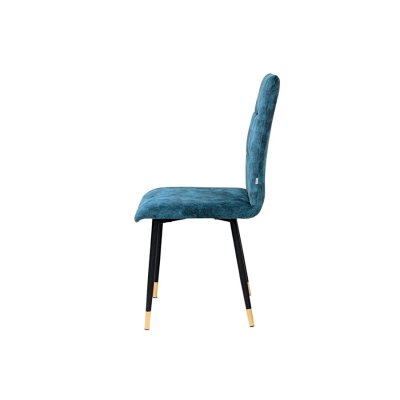 Krzesło Comfort slim nogi metal krzyżak złote
