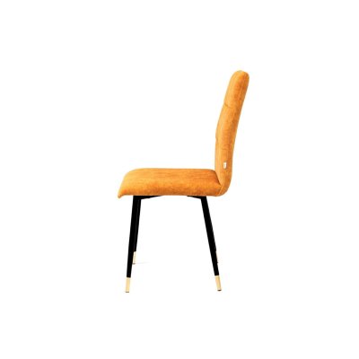 Krzesło Comfort slim nogi metal krzyżak złote